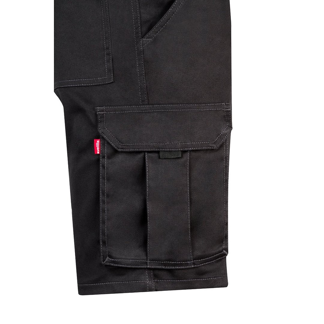 Stretch-Bermudashorts mit mehreren Taschen (240 g/m²), aus Baumwolle (46 %), EME (38 %) und Polyester (16 %) Truel