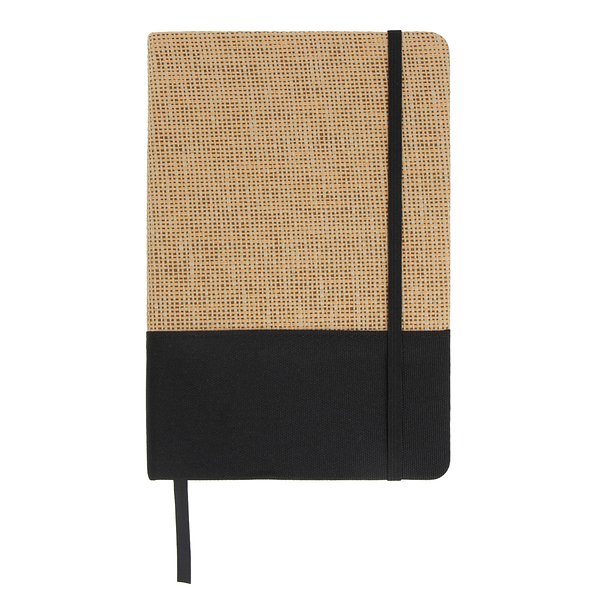 Notizbuch Jute R-PET GRS Nolfel