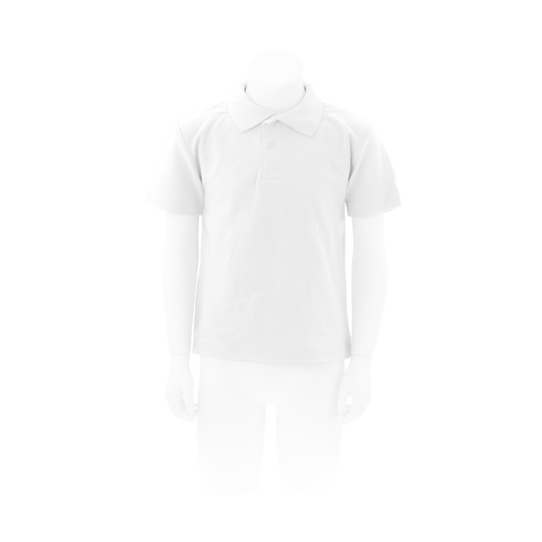 Kinder Weiß Polo-Shirt "keya"