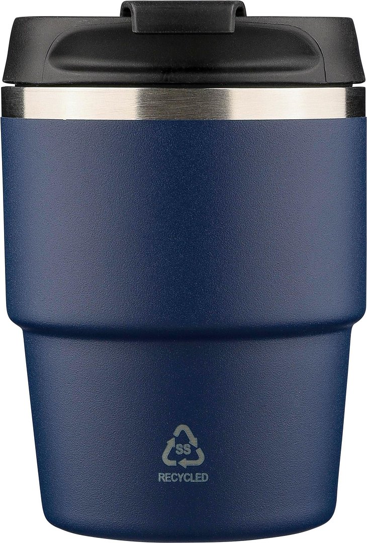 Recycelter Edelstahl-Becher mit doppelter Wand (175 ml) Lüthlanna