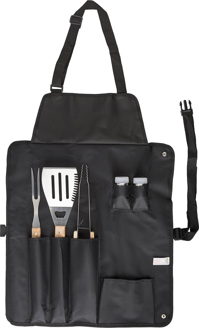 Grillset Beatrs | Edelstahl | Schürze