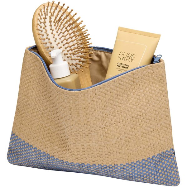 Strohpapier Beutel mit Reissverschluss, 3 l - Elixun