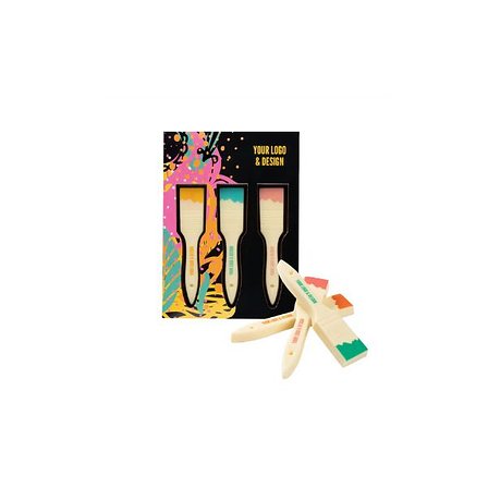 Schokoladenpinsel mit Bedruckung 