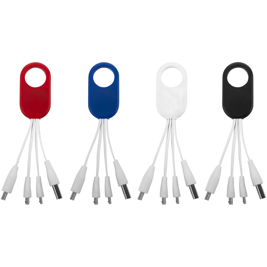 4-in-1-Ladekabel mit Typ C Spitze - Köbistga