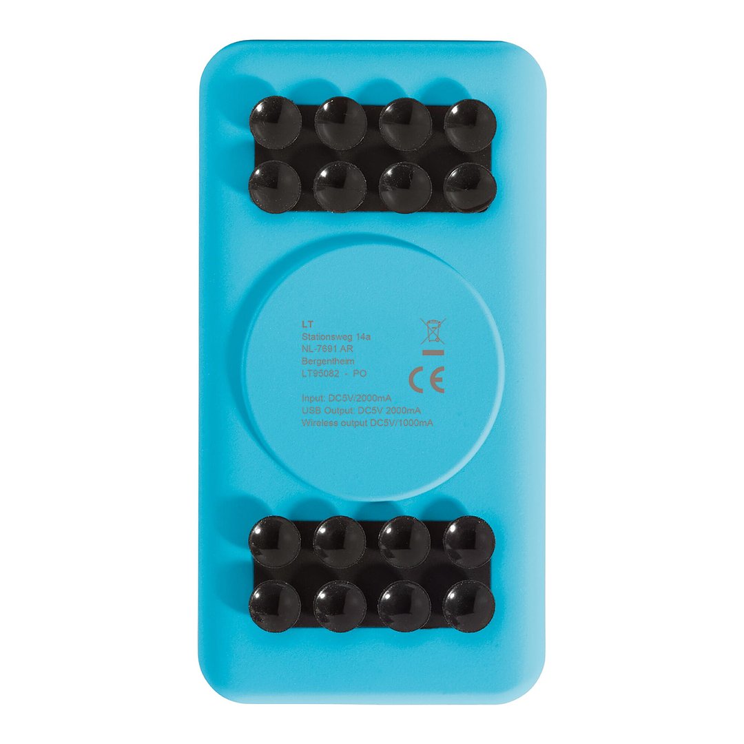 Powerbank Blade, kabellos, 4000mAh, Saugnäpfe Giervin