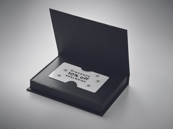 Geschenkkarten-Box Mening