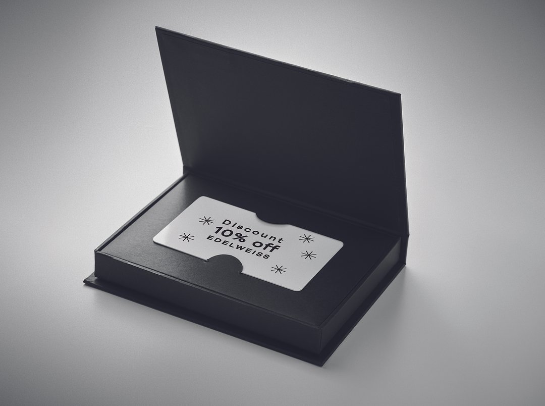 Geschenkkarten-Box Mening