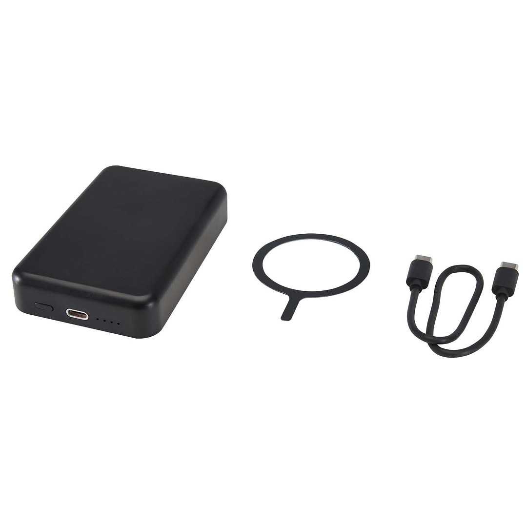 15 W 10.000 mAh magnetische kabellose Powerbank mit 20 W PD aus recyceltem Kunststoff - Ittan