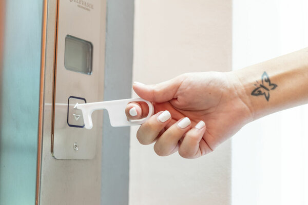 Antibakteriell Schlüsselanhänger Anticontact Idken