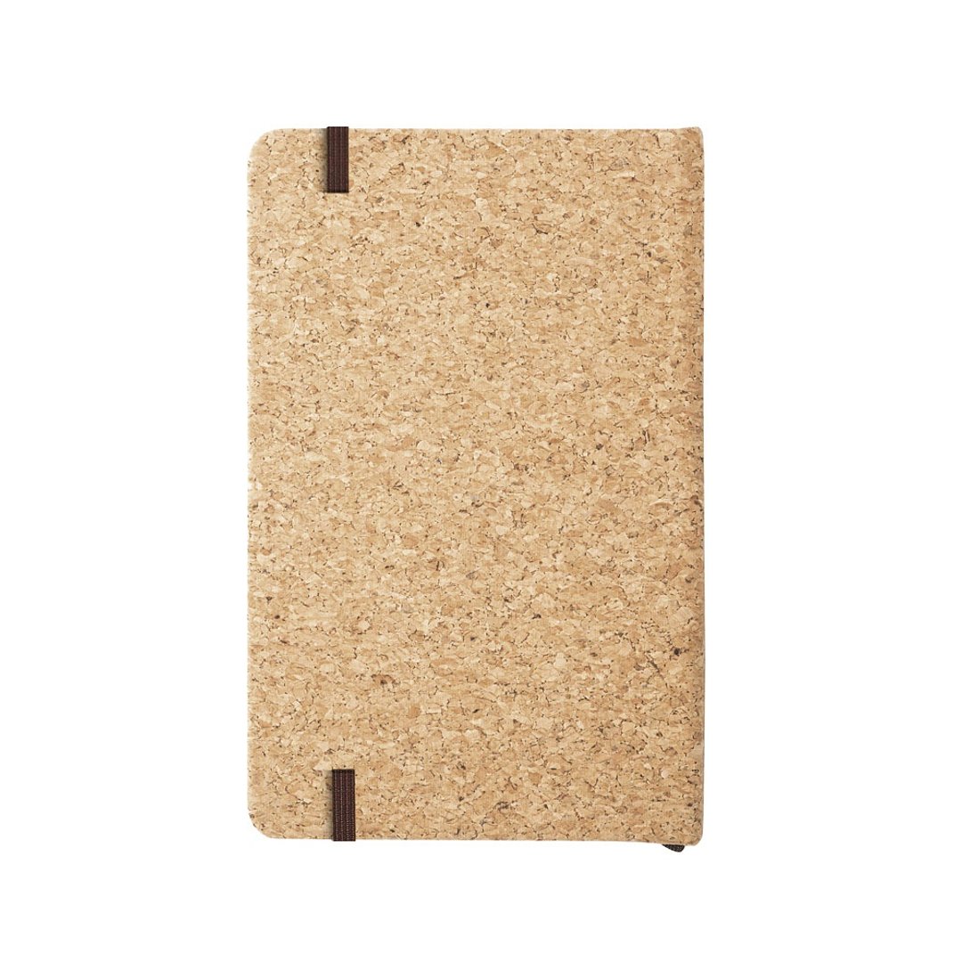 Notizblock aus Kork mit unlinierten Seiten Itliun