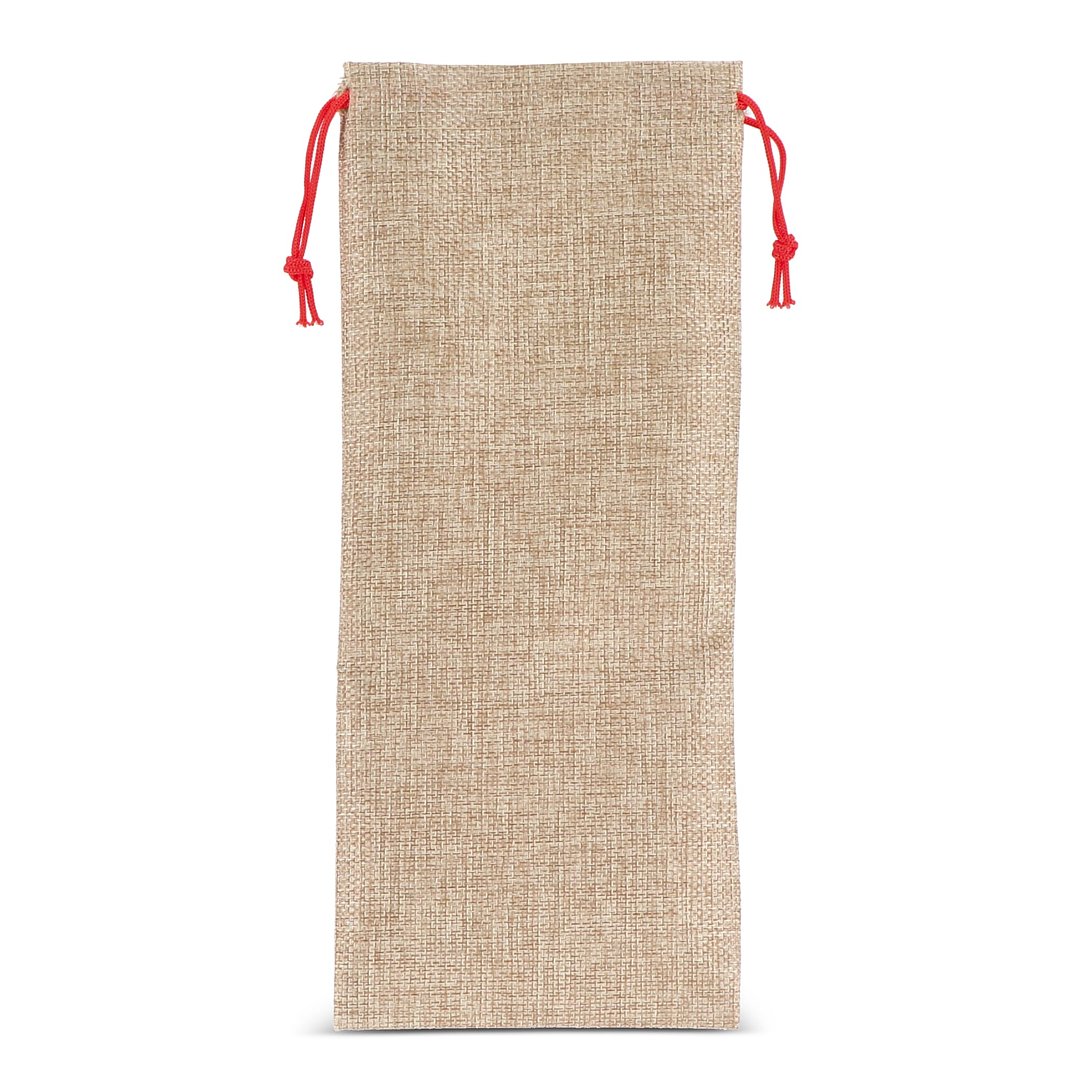 Weinbeutel im Jute-Stil 14x34cm Ylanina