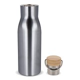 Isolier-Flasche mit Bambusdeckel, 500ml Miriori