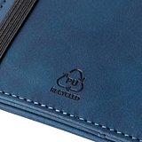 Recycelter PU-Passhalter und Kofferanhänger Fadrie