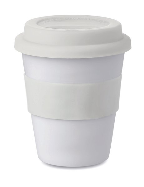 PP Becher mit Silikon-Deckel Cianiga