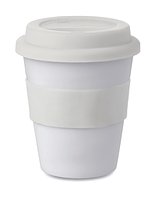 PP Becher mit Silikon-Deckel Cianiga