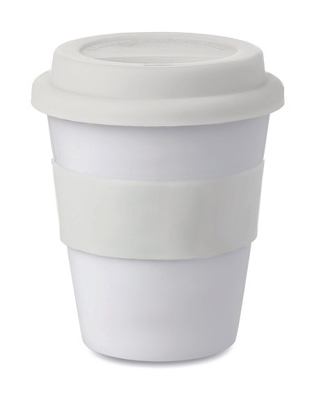 PP Becher mit Silikon-Deckel Cianiga