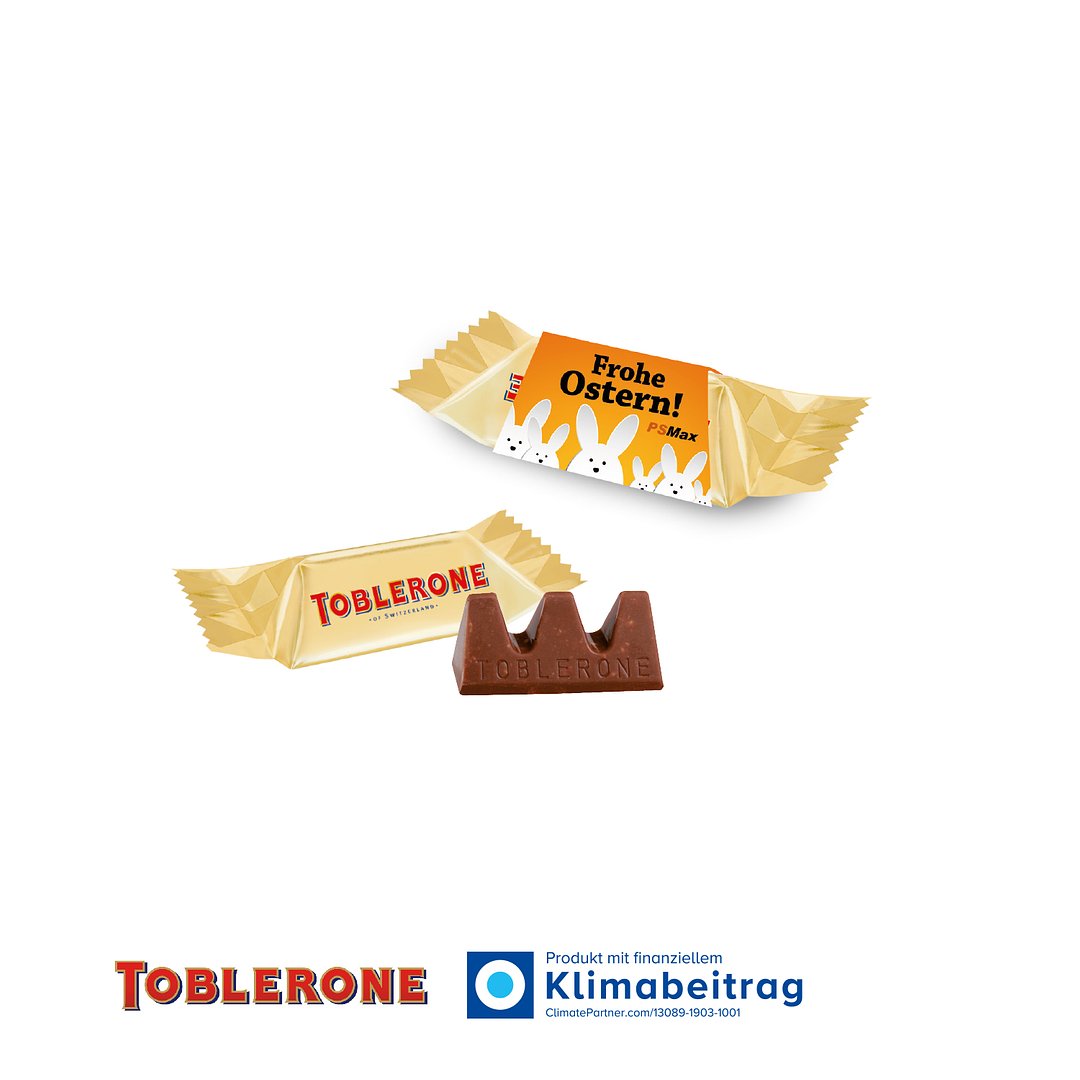 TOBLERONE Mini im Werbeschuber