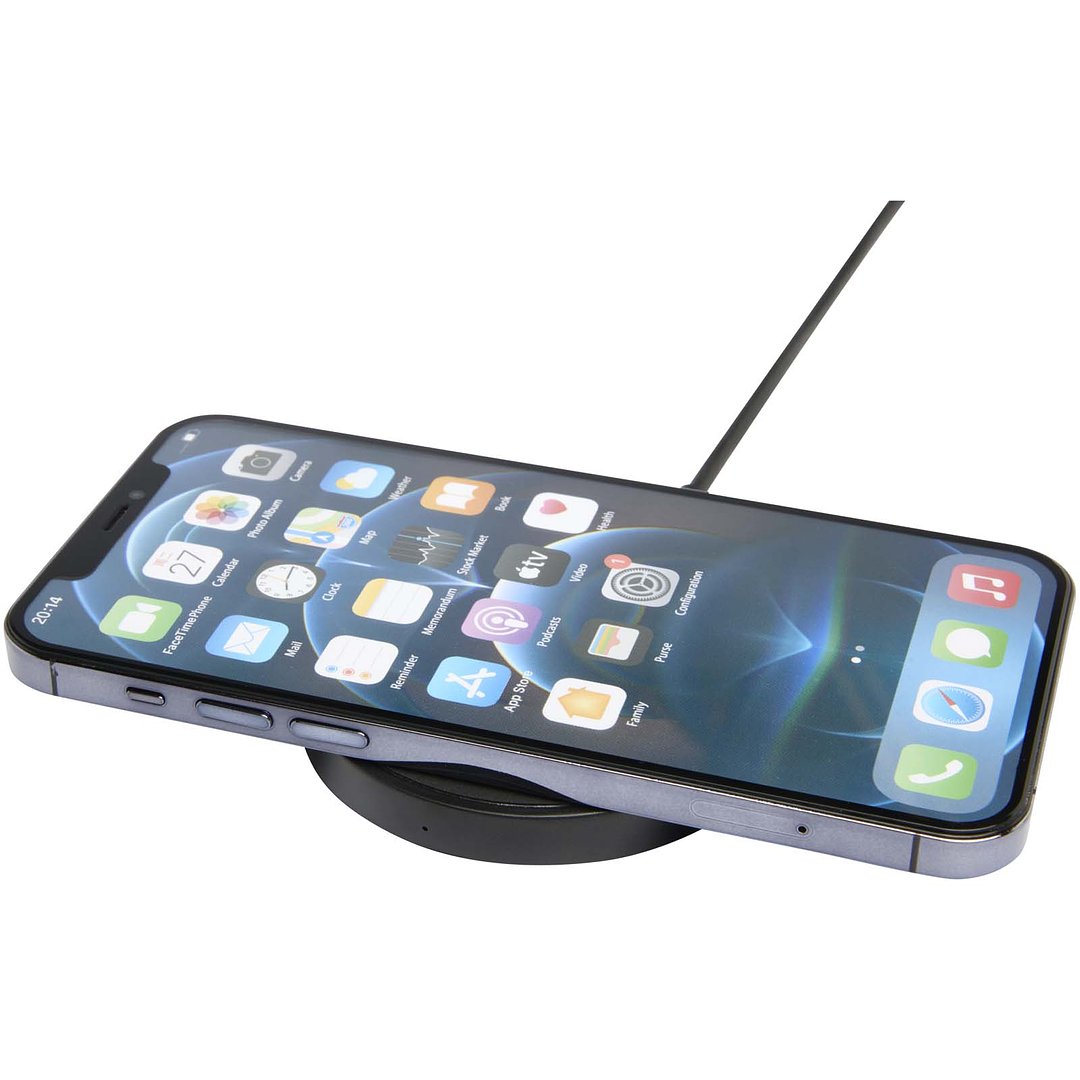 15W Kabelloses Ladepad aus recyceltem Kunststoff - Ongian