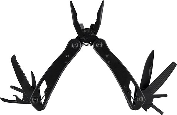 Schwarzes Aluminium-Multitool Lurst