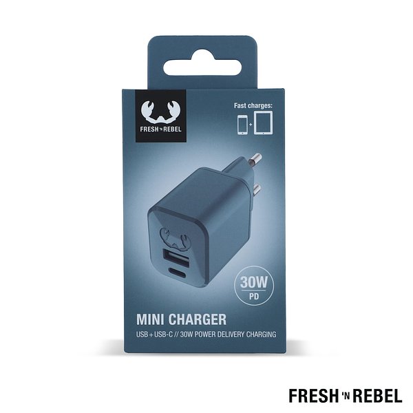 Mini Charger USB-C + A PD // 30W Chatia