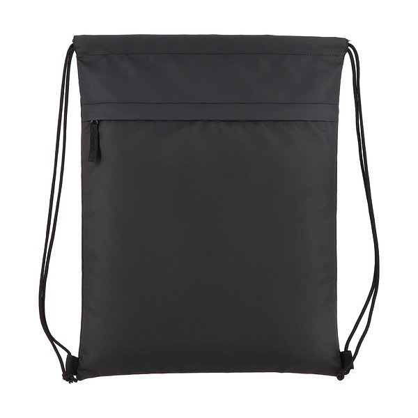 PU-beschichtete R-PET 600D Kordeltasche 33 x 42 cm Channicona