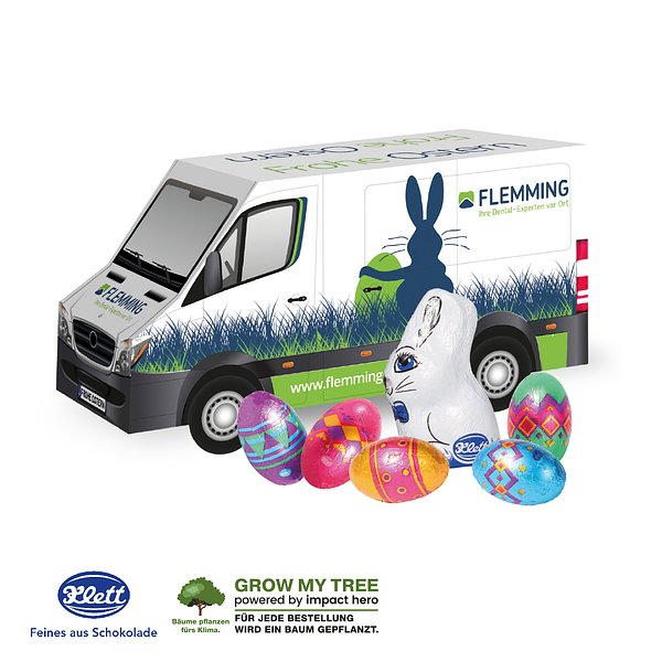 3D PRÄSENT TRANSPORTER ODER CONTAINER OSTERN