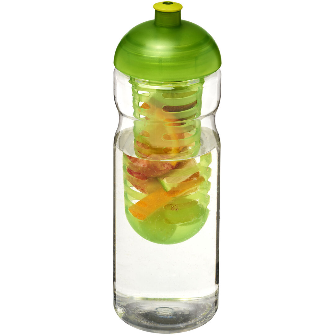 Base 650 ml Sportflasche mit Stülpdeckel und Infusor - Loli