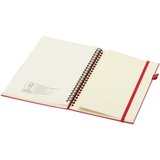 A5 Hardcover Spiralnotizbuch aus recyceltem Kunststoff - Palin
