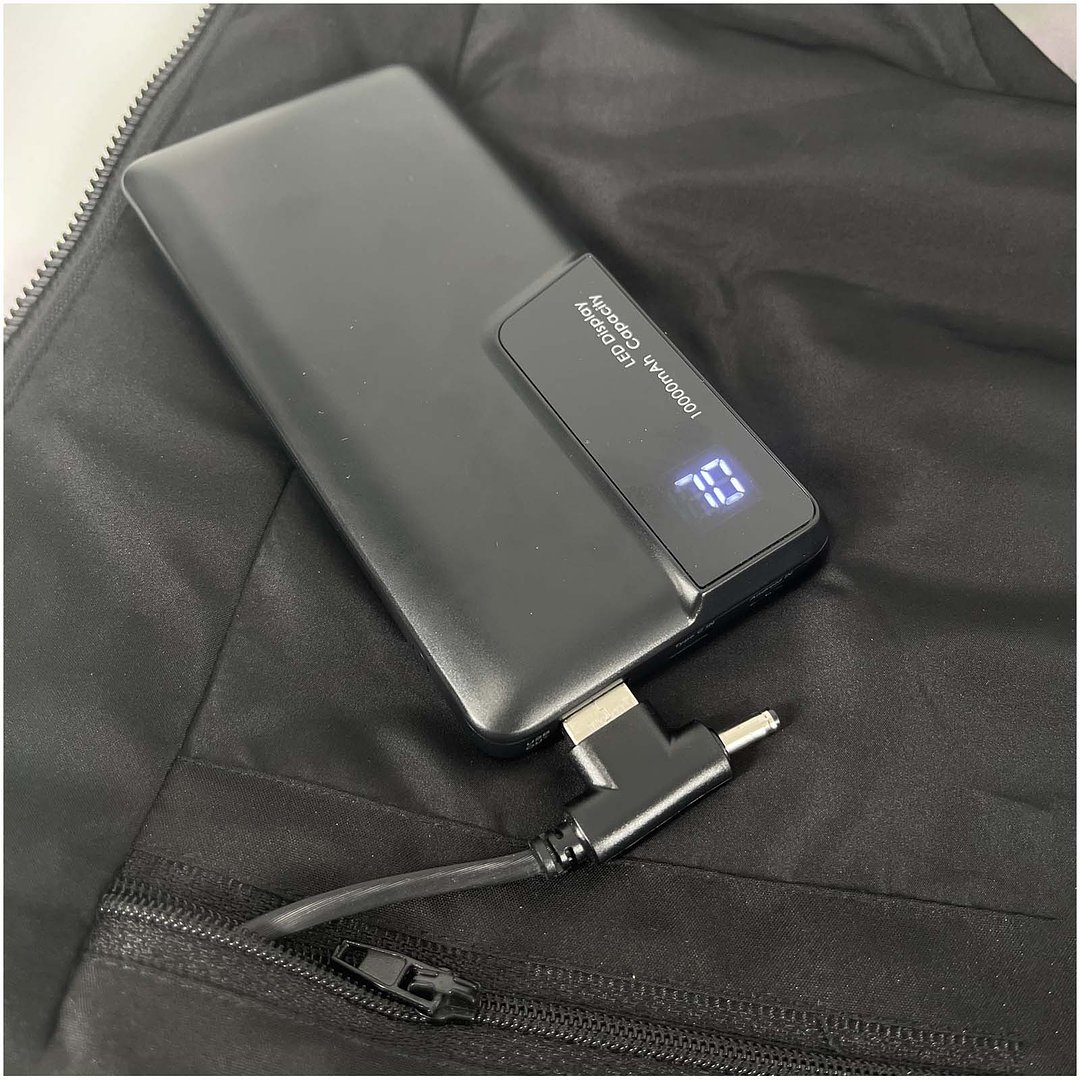 Thermoweste mit Wärmefunktion und Powerbank - Bena