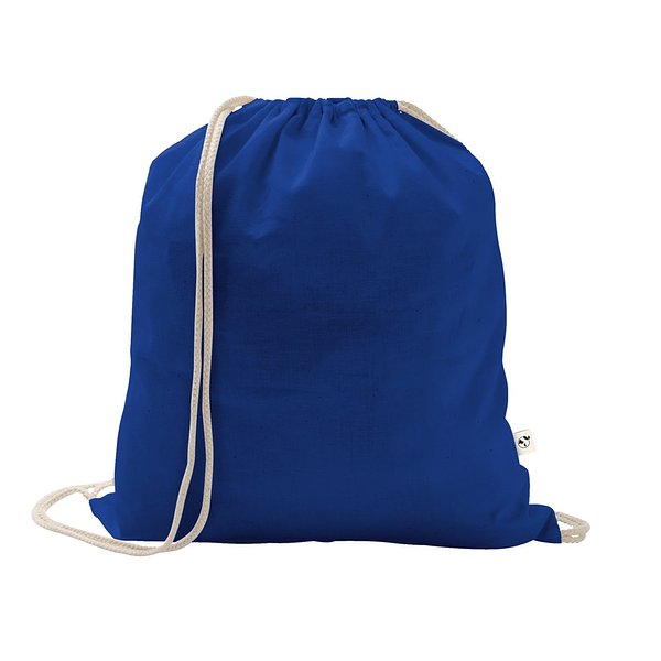 Rucksack aus recycelter Baumwolle (70%), Polyester (30% rPET) (140 g/m²) Giunrg