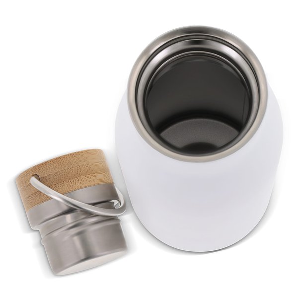 Isolier-Flasche mit Bambusdeckel, 500ml Miriori