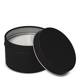 Kirtan-Duftkerze auf Pflanzenbasis in großer recycelter Dose Ellia