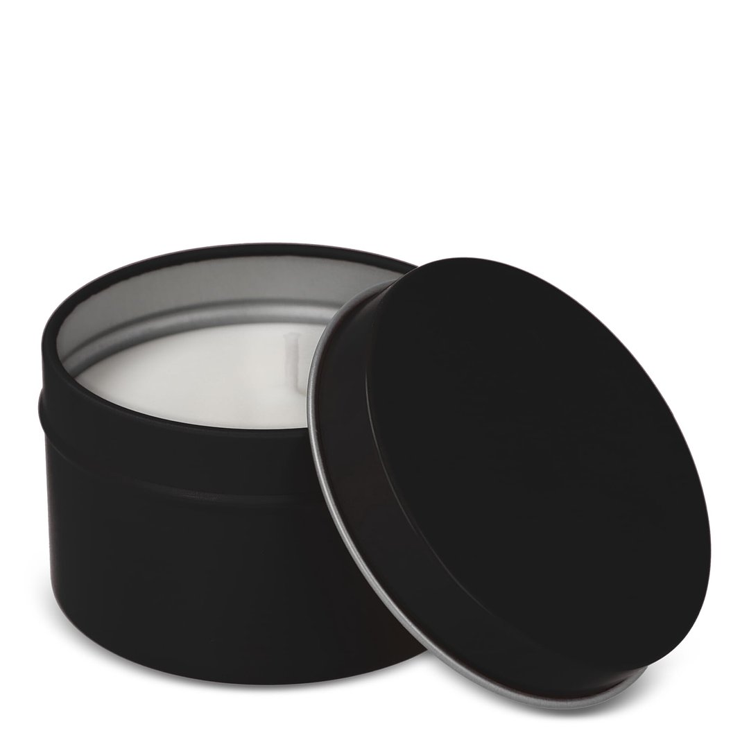 Kirtan-Duftkerze auf Pflanzenbasis in großer recycelter Dose Ellia