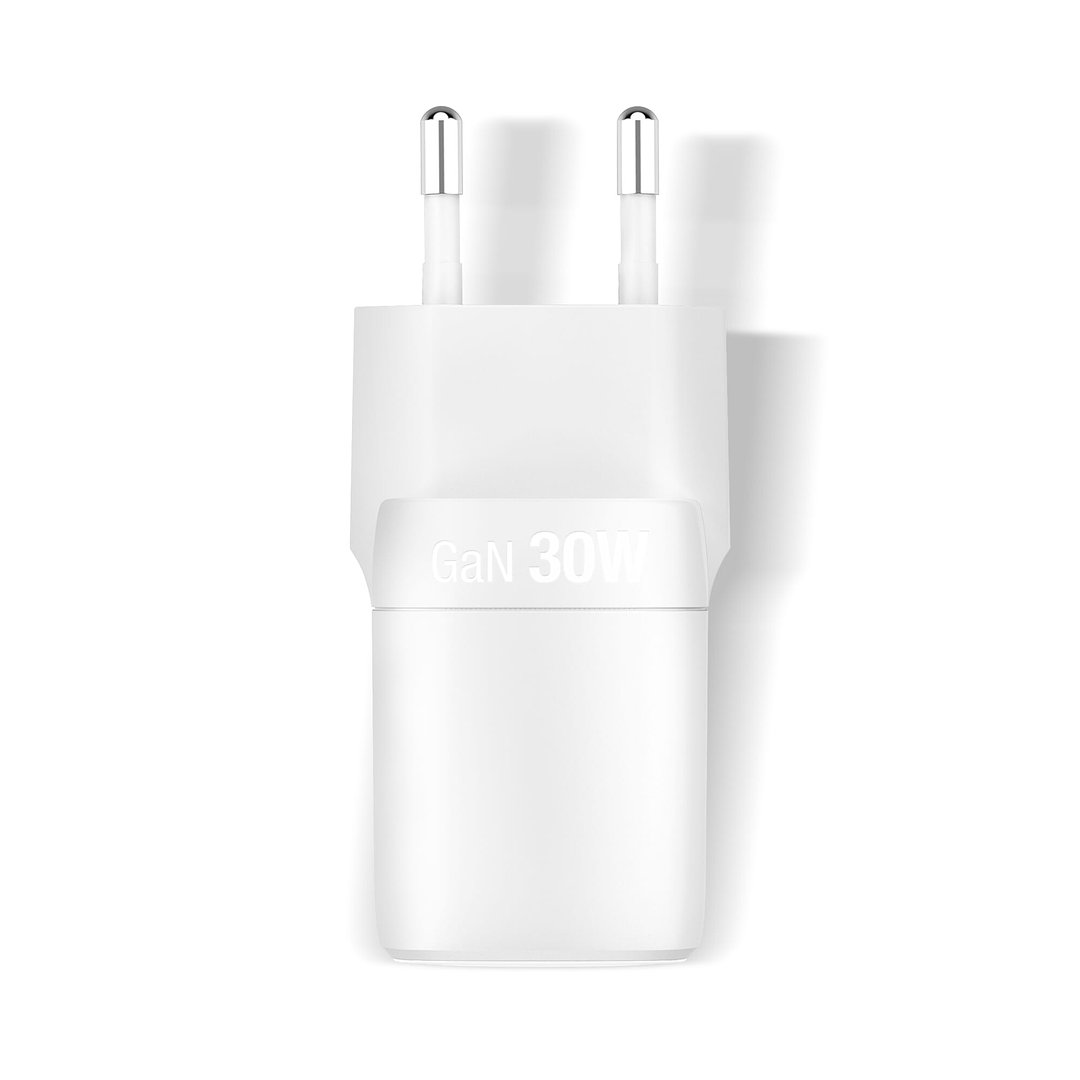 30W Schnellladegerät GaN USB-C &amp; USB-A Chlans