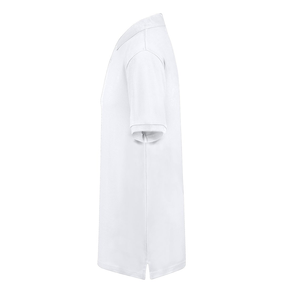 Erwachsene Weiss Polo-Shirt Idpan