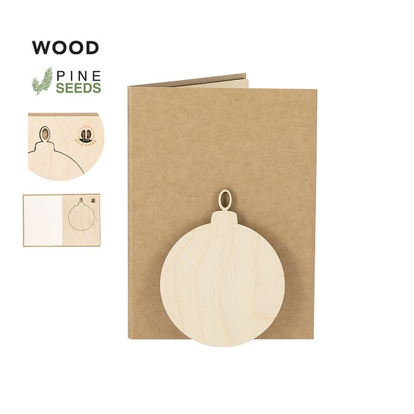 Ornament Weihnachtskarte Idrox