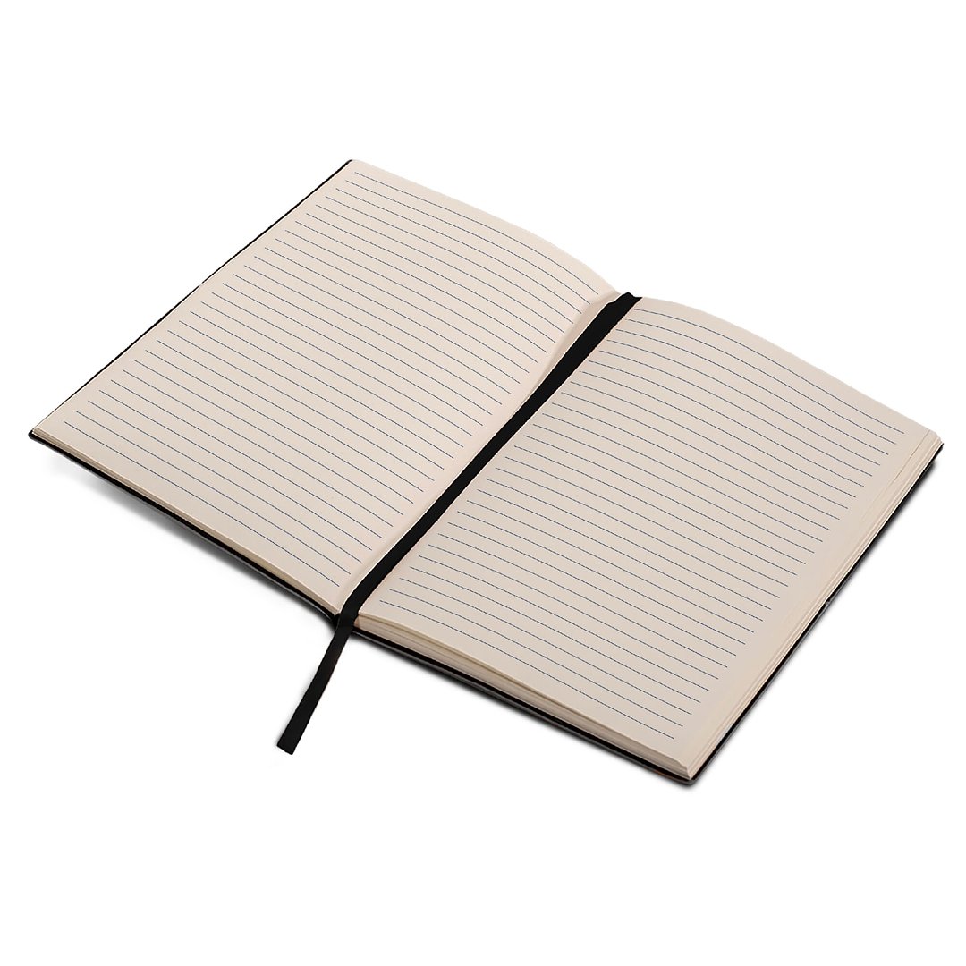 Notizbuch mit Einband aus recycelten Leder Din A5 Noldi