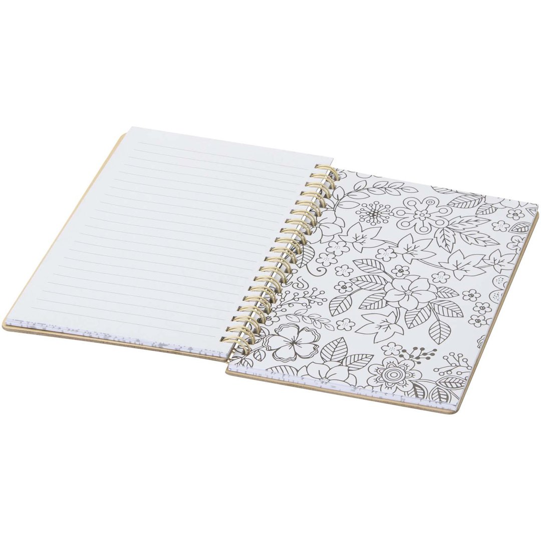 B6 Hardcover Notizbuch mit Marker-Set - Saramin
