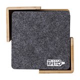 rPET-Filz-Untersetzer-Set Annel