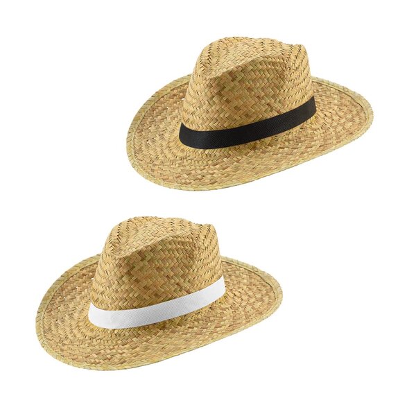 Strohhut aus Naturstroh Adivannan