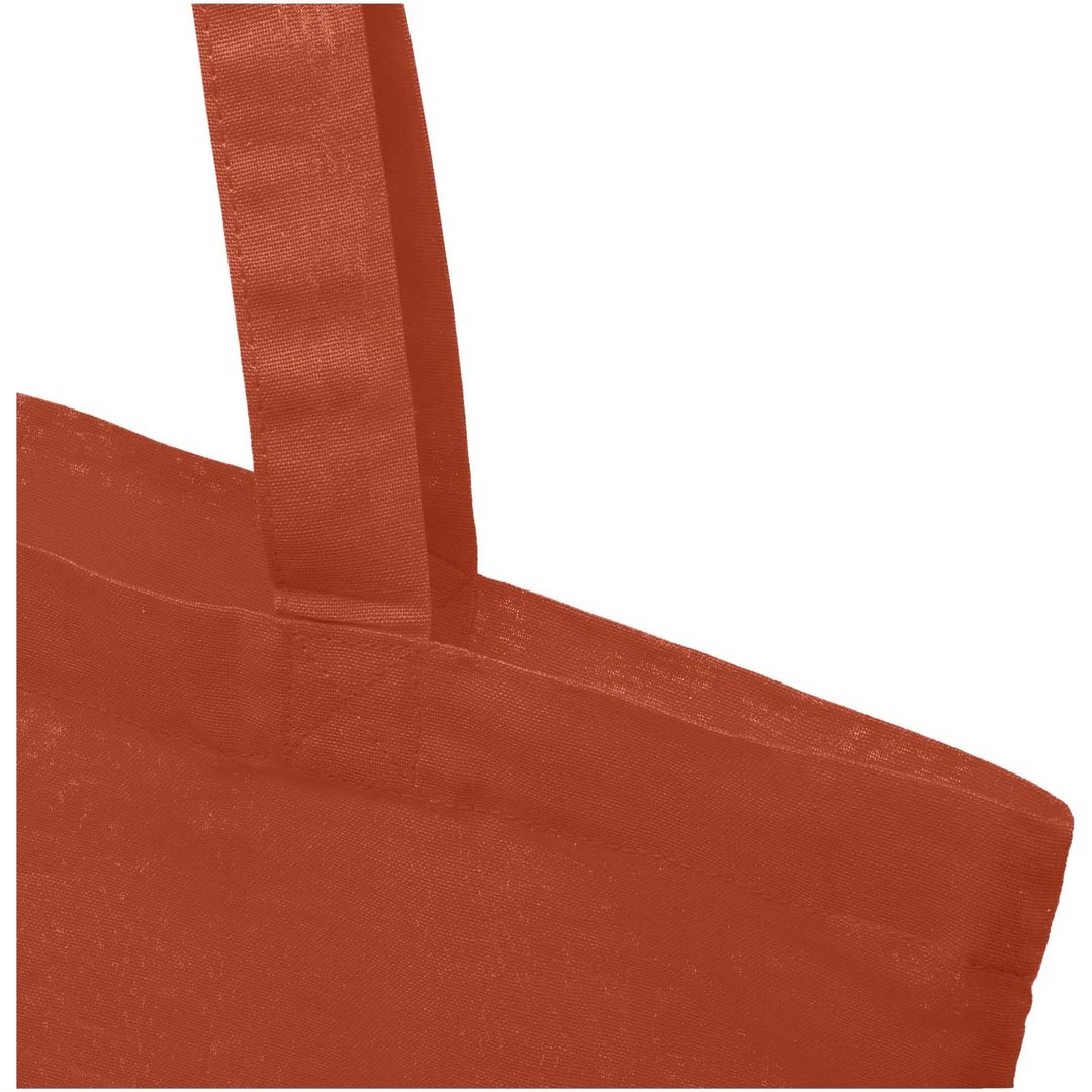 140 g/m² Baumwoll Tragetasche aus GRS recycelter Baumwolle, 7L - Giun