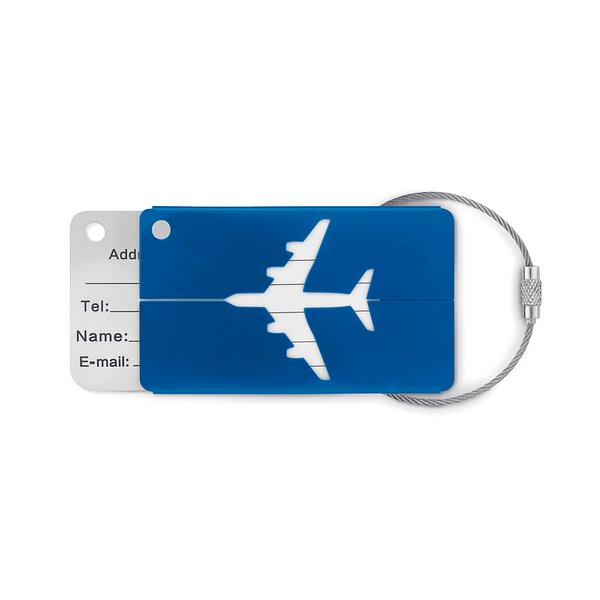 Kofferanhänger aus Aluminium Stiandri