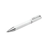 Schreibset mit Tintenroller und Kugelschreiber aus Metall Mari