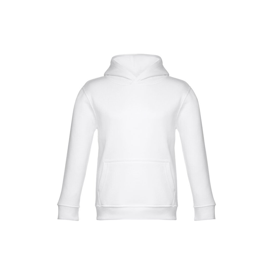 Kinder Unisex-Sweatshirt, mit Kapuze Stein