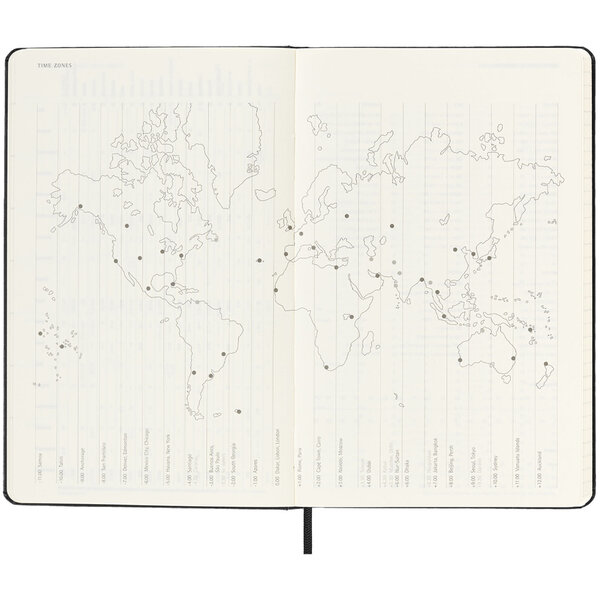 12M Hardcover Tageskalender L - Utzan