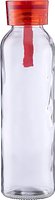Trinkflasche Uoldivan | Glas | Farbiger Deckel | 500 ml