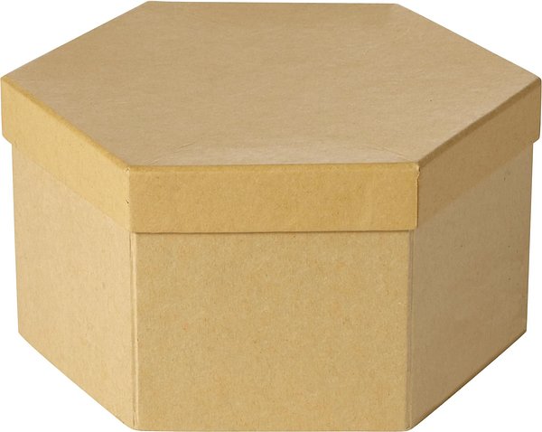 Kunst-Set Dinatha | Sechseckige Kartonbox | 54 St.