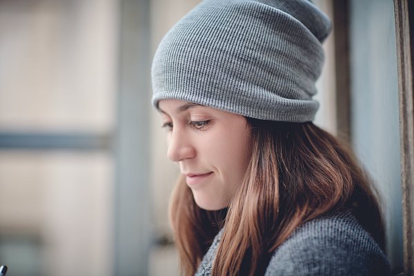Beanie mit Umschlag RPET Marainas