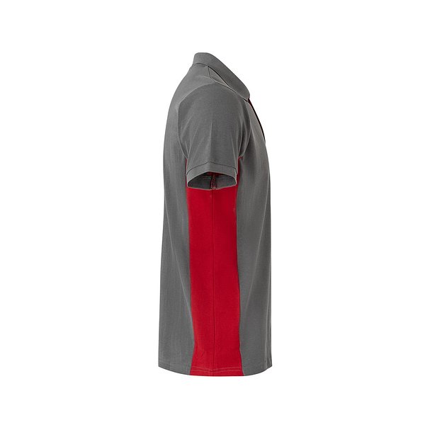 Zweifarbiges Piqué-Poloshirt (180 g/m²), kurzärmelig, aus Baumwolle (60%) und Polyester (40%) Buorli