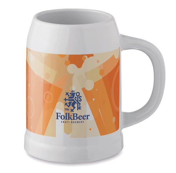 Bierkrug Sublimation 500 ml Corsik